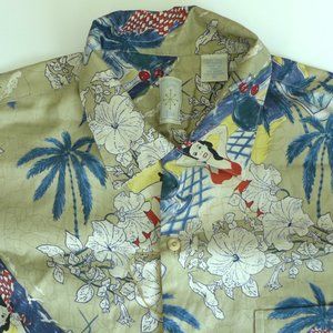 Beautiful Burma Bibas SILK Hawaiian shirt